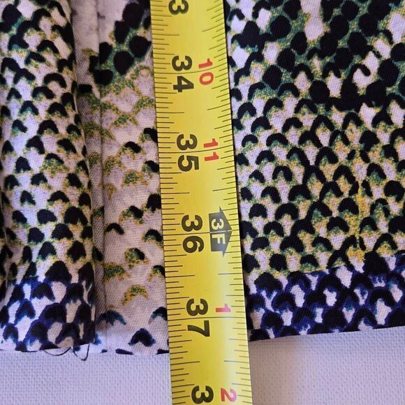 Diane von Furstenberg Womens Snakeskin Print Fit & Flare Dress Multicolor Size 6 - Picture 7 of 12